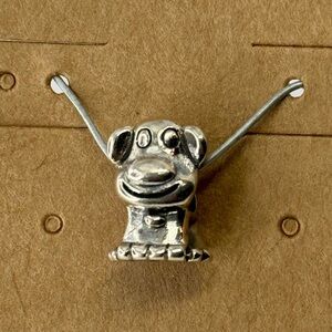 925 Silver unique Puppy Dog Pendant charm